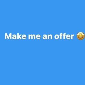 Make me an offer!